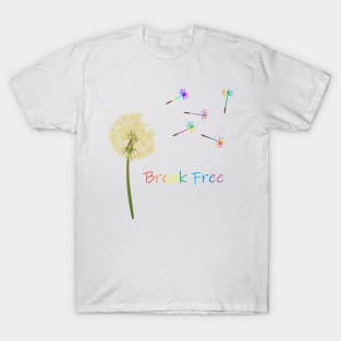 Dandelion Break Free T-Shirt